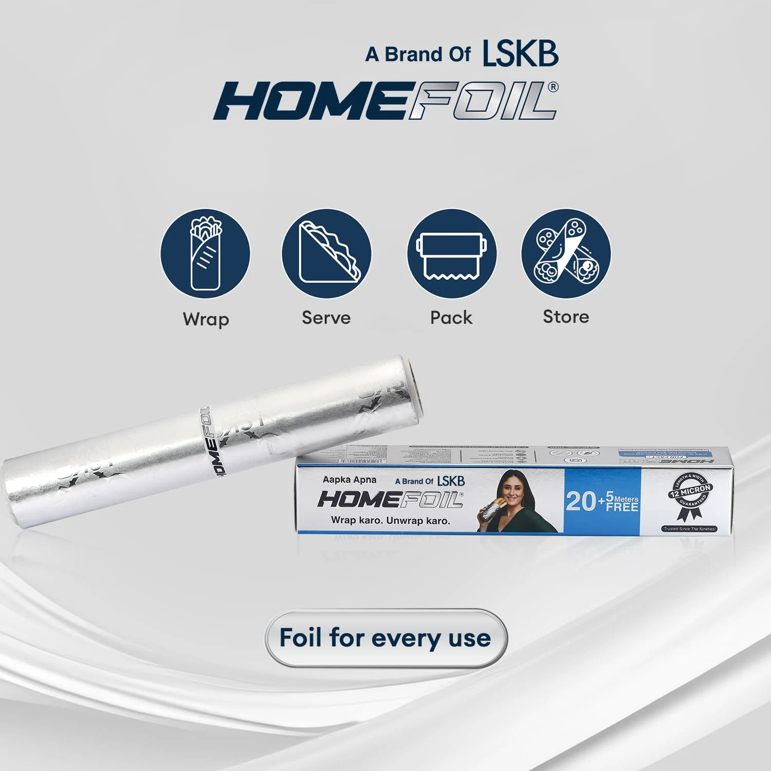 HOMEFOIL 20+ 5M Free Embossed Foil