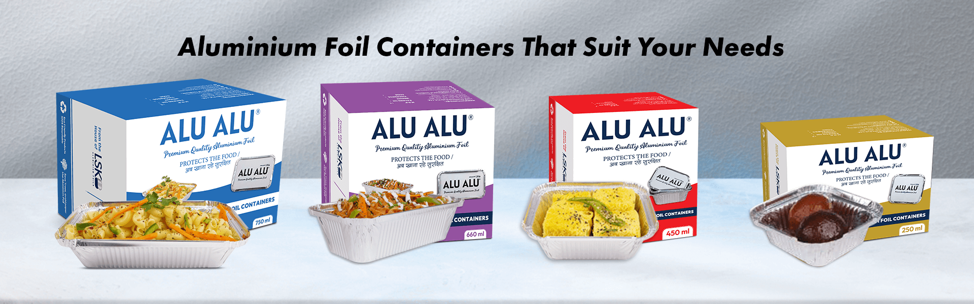 How to Choose the Perfect Aluminium Foil Containers