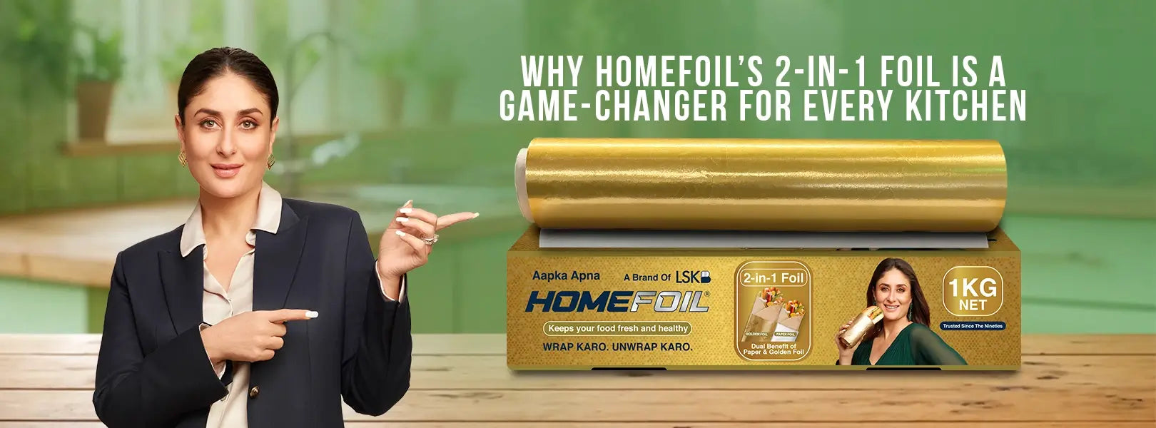 Why HOMEFOIL’s 2-in-1 Foil is a Game-Changer for Every Kitchen