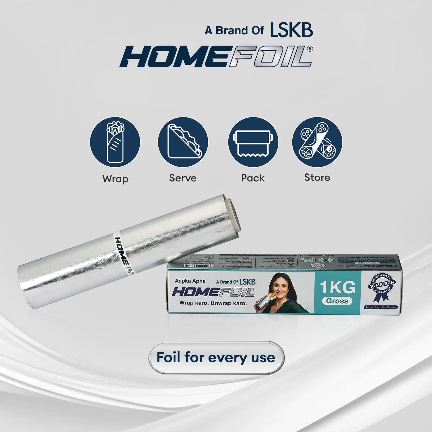 HOMEFOIL Silver Embossed Foil