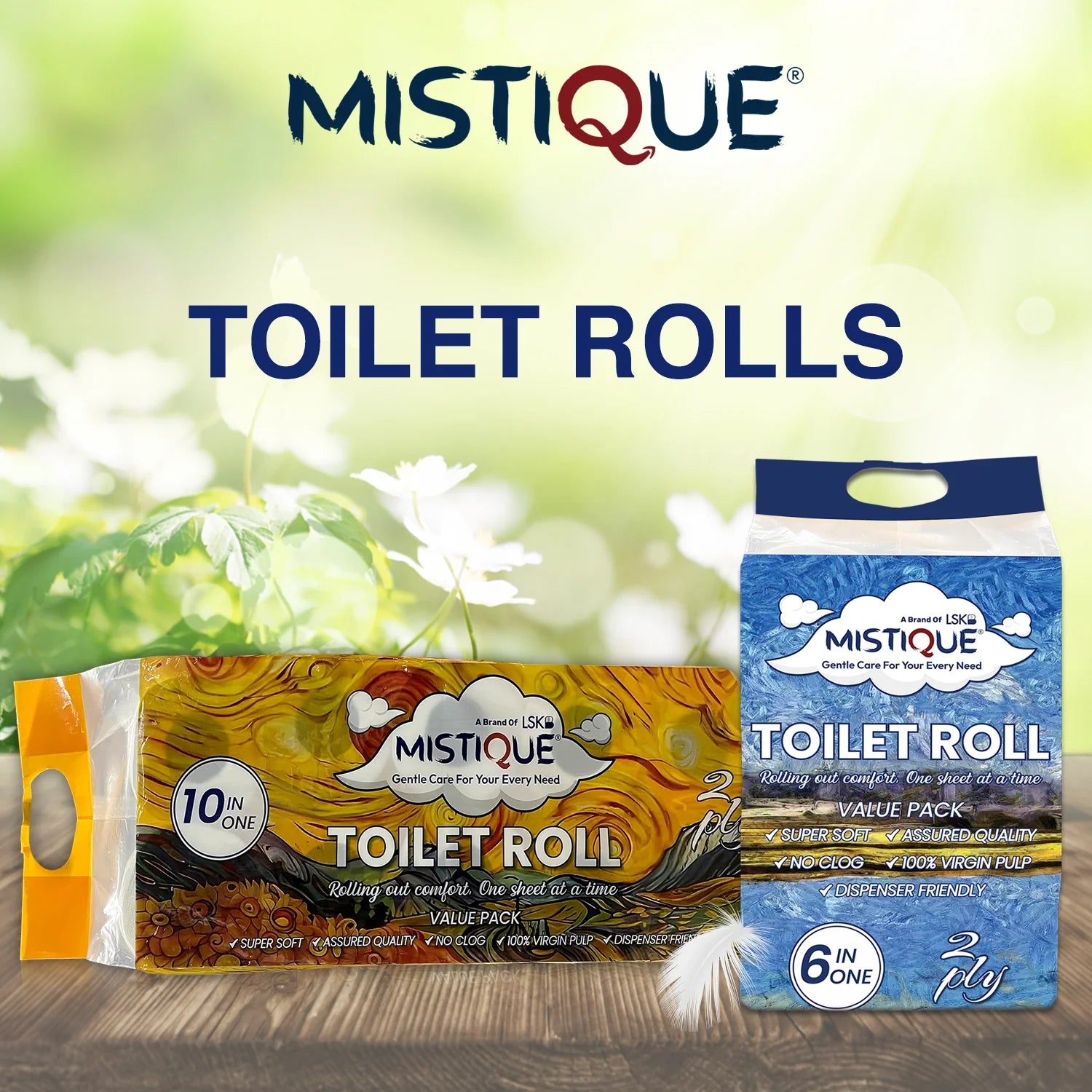 MISTIQUE Toilet Rolls