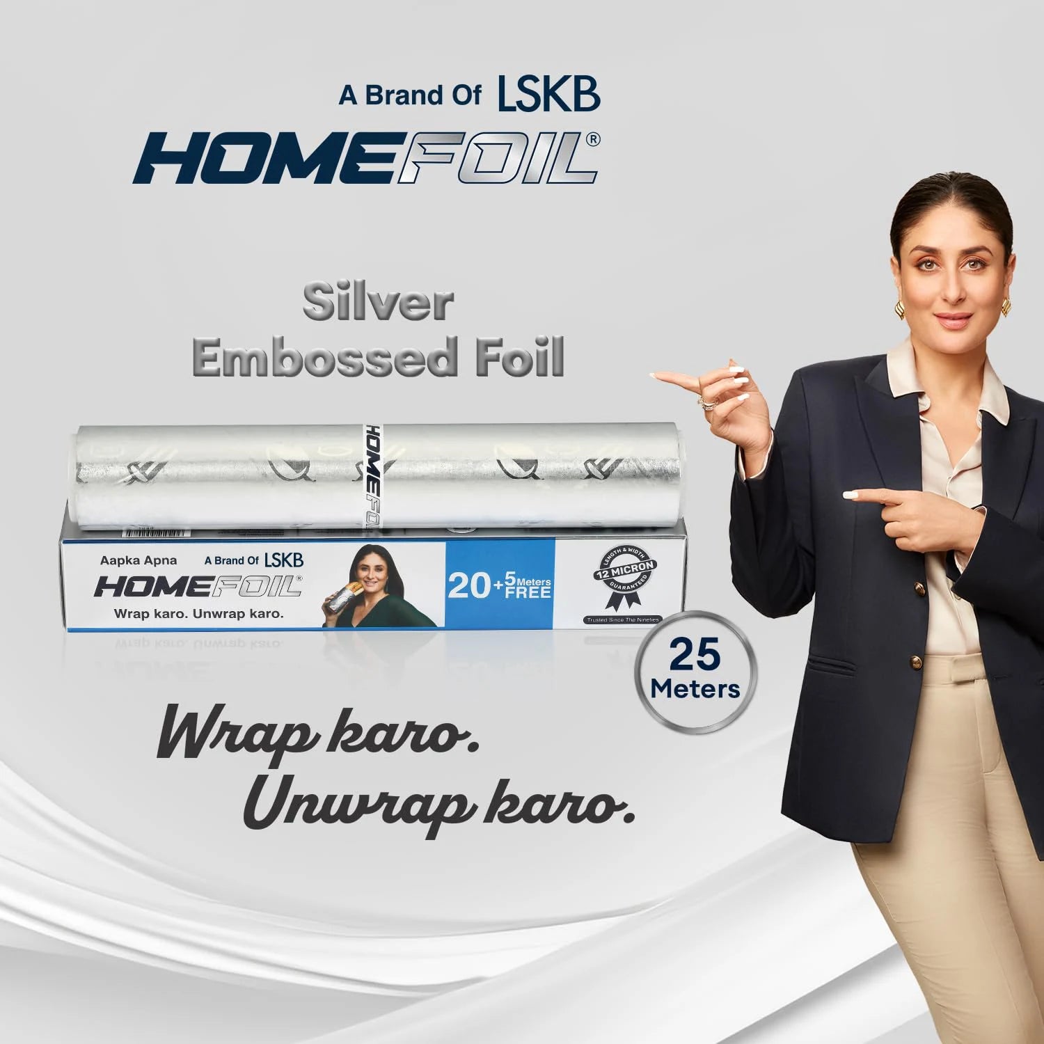 HOMEFOIL 20+ 5M Free Embossed Foil