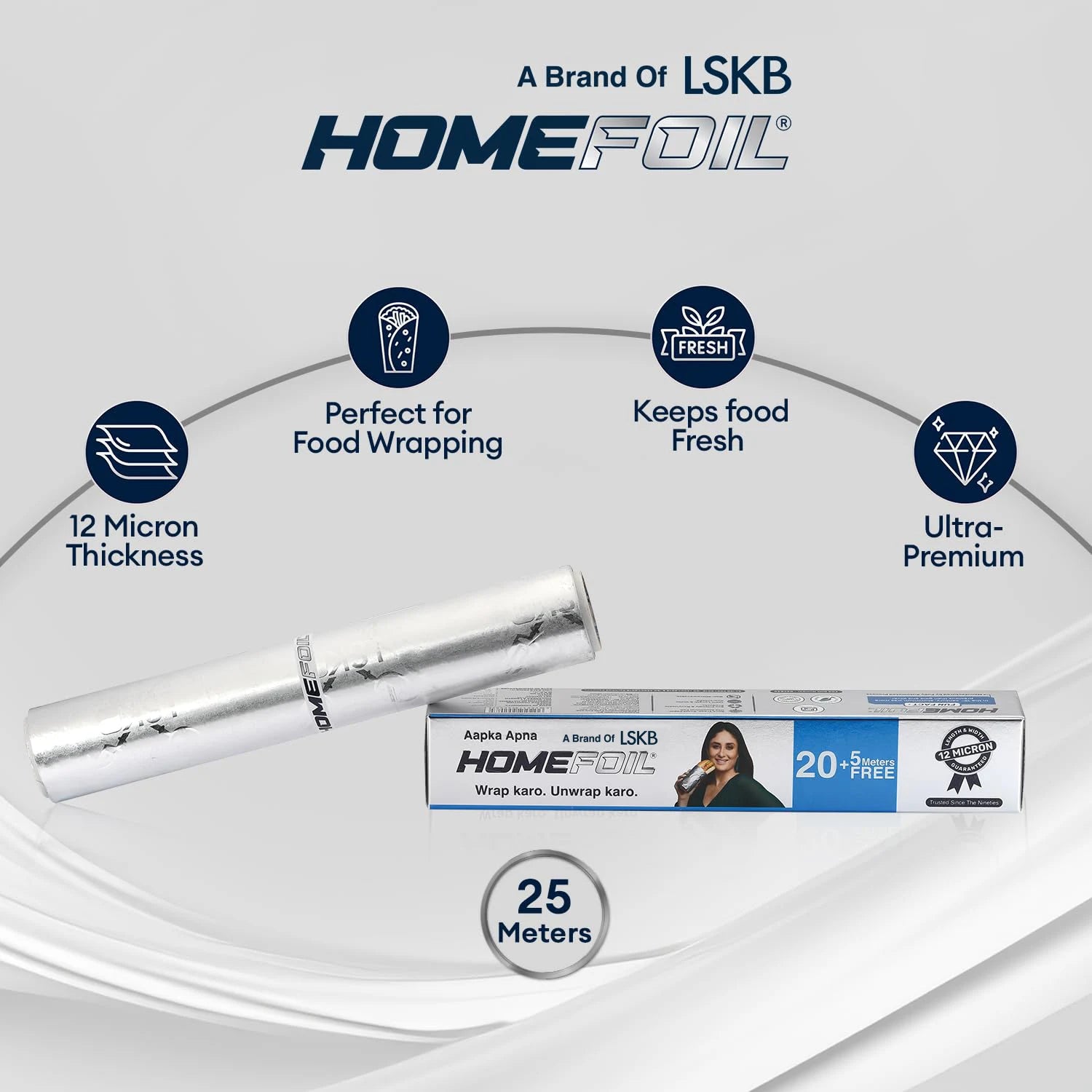 HOMEFOIL 20+ 5M Free Embossed Foil