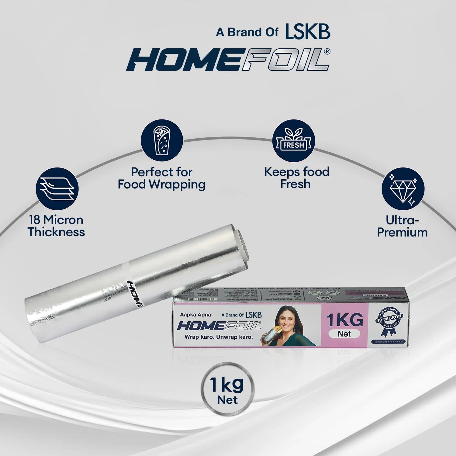 HOMEFOIL 1 Kg Net Embossed Foil