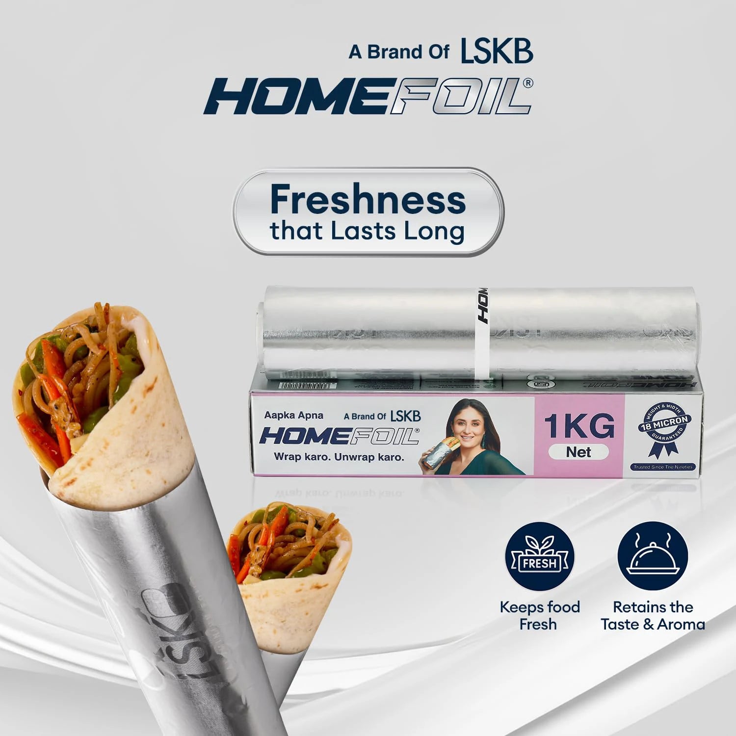 HOMEFOIL 1 Kg Net Embossed Foil