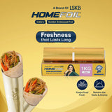 HOMEFOIL 1 Kg Net Golden Embossed Foil (Pack of 2)