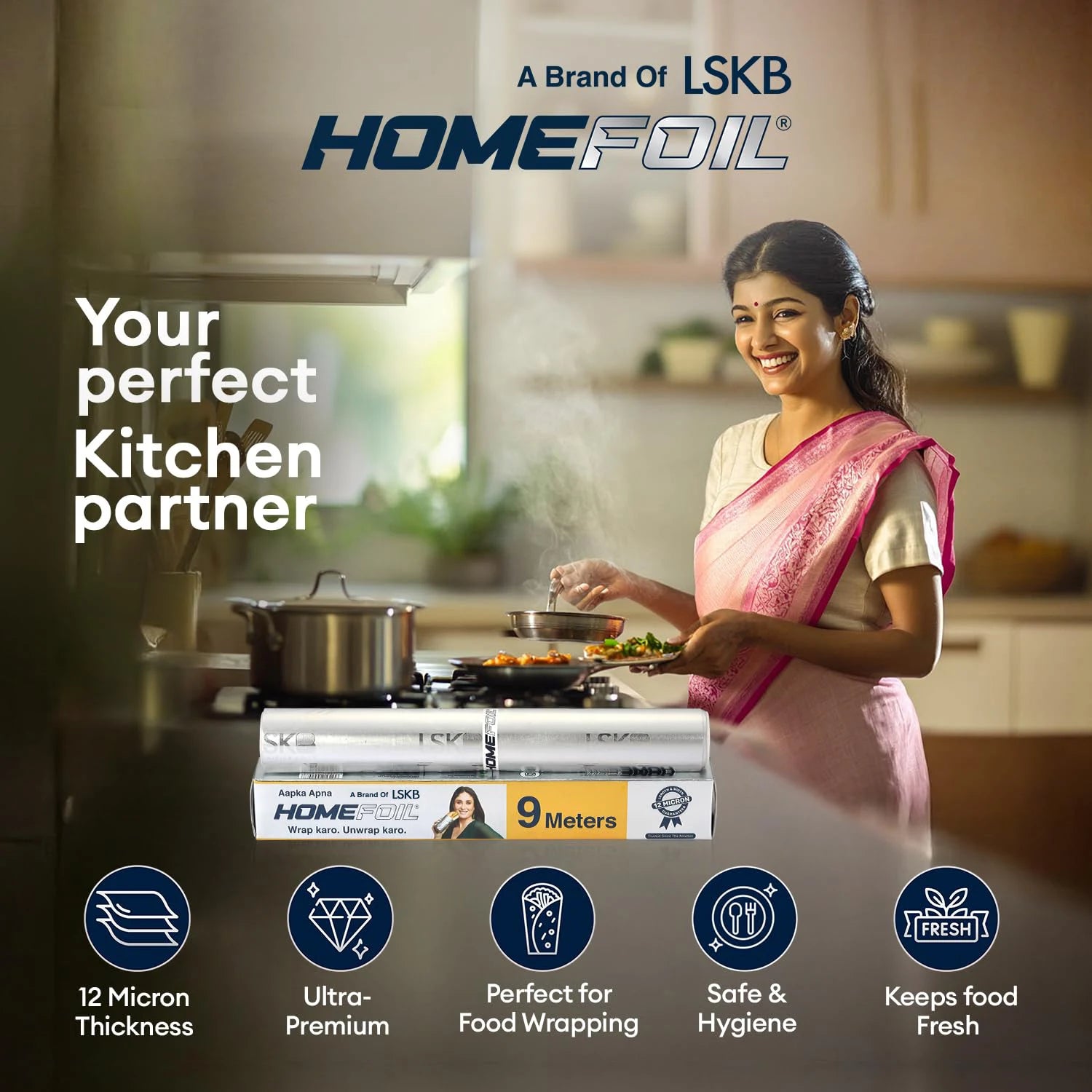 HOMEFOIL 9 Meters Embossed Foil