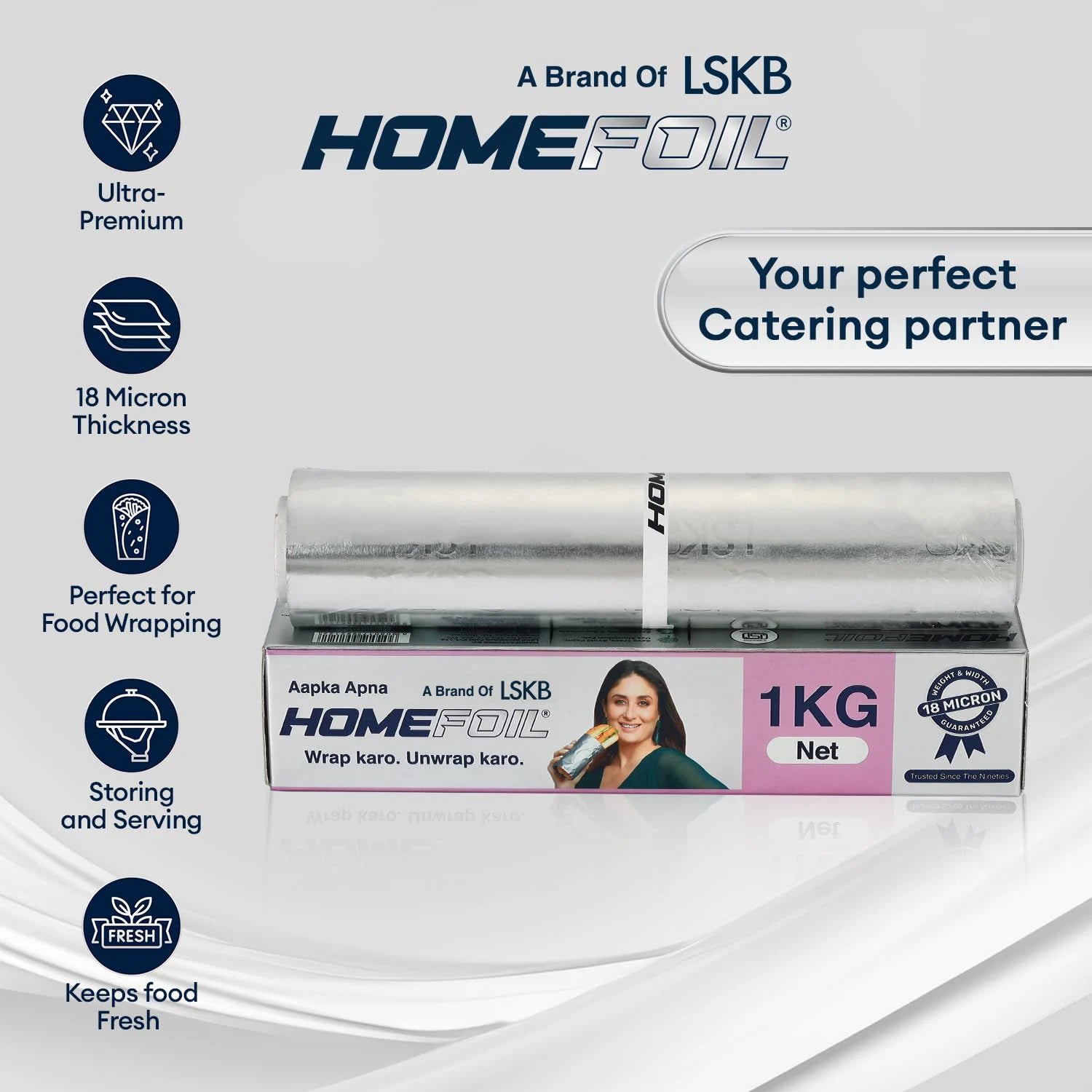 HOMEFOIL 1 Kg Net Embossed Foil