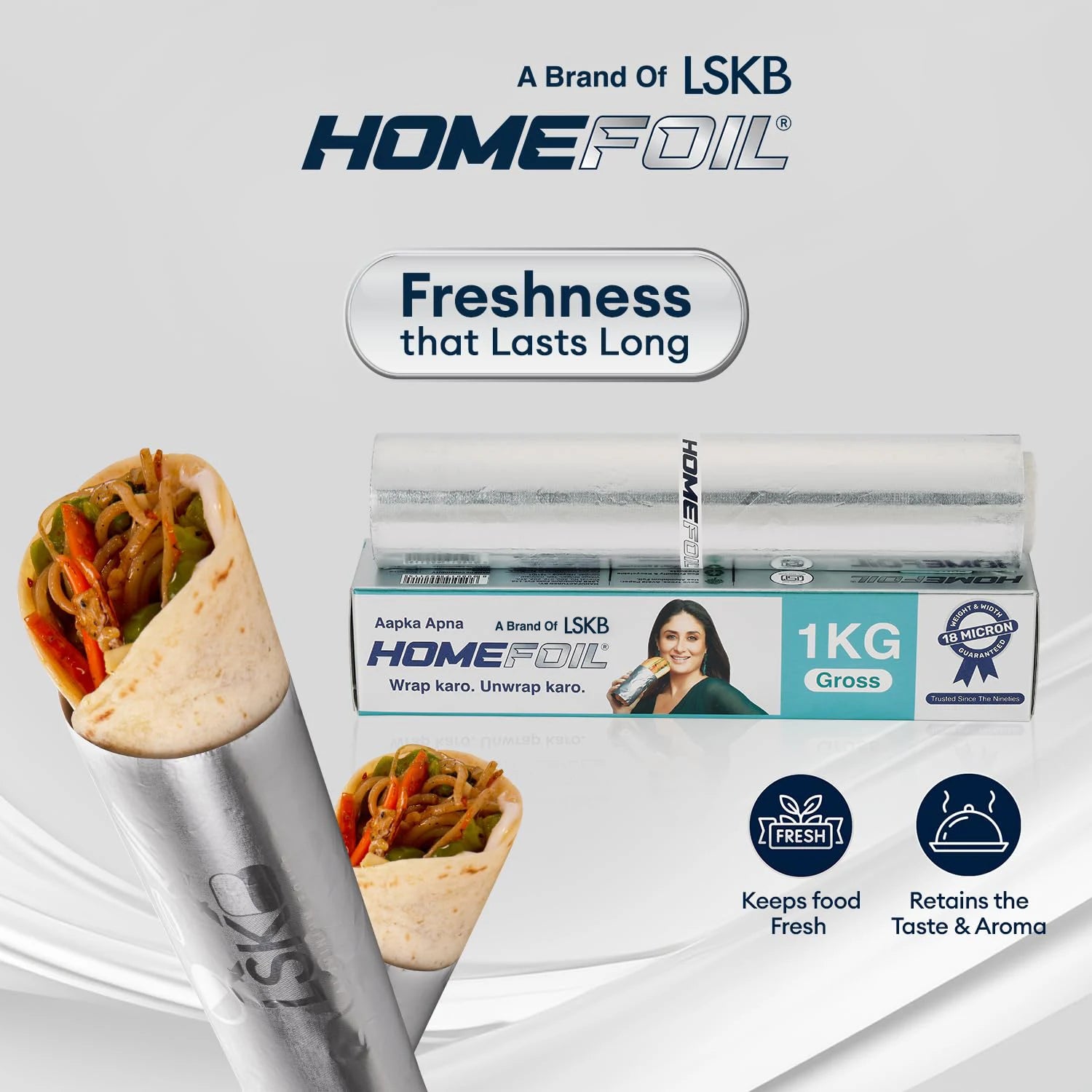 HOMEFOIL 1 Kg Gross Embossed  Foil