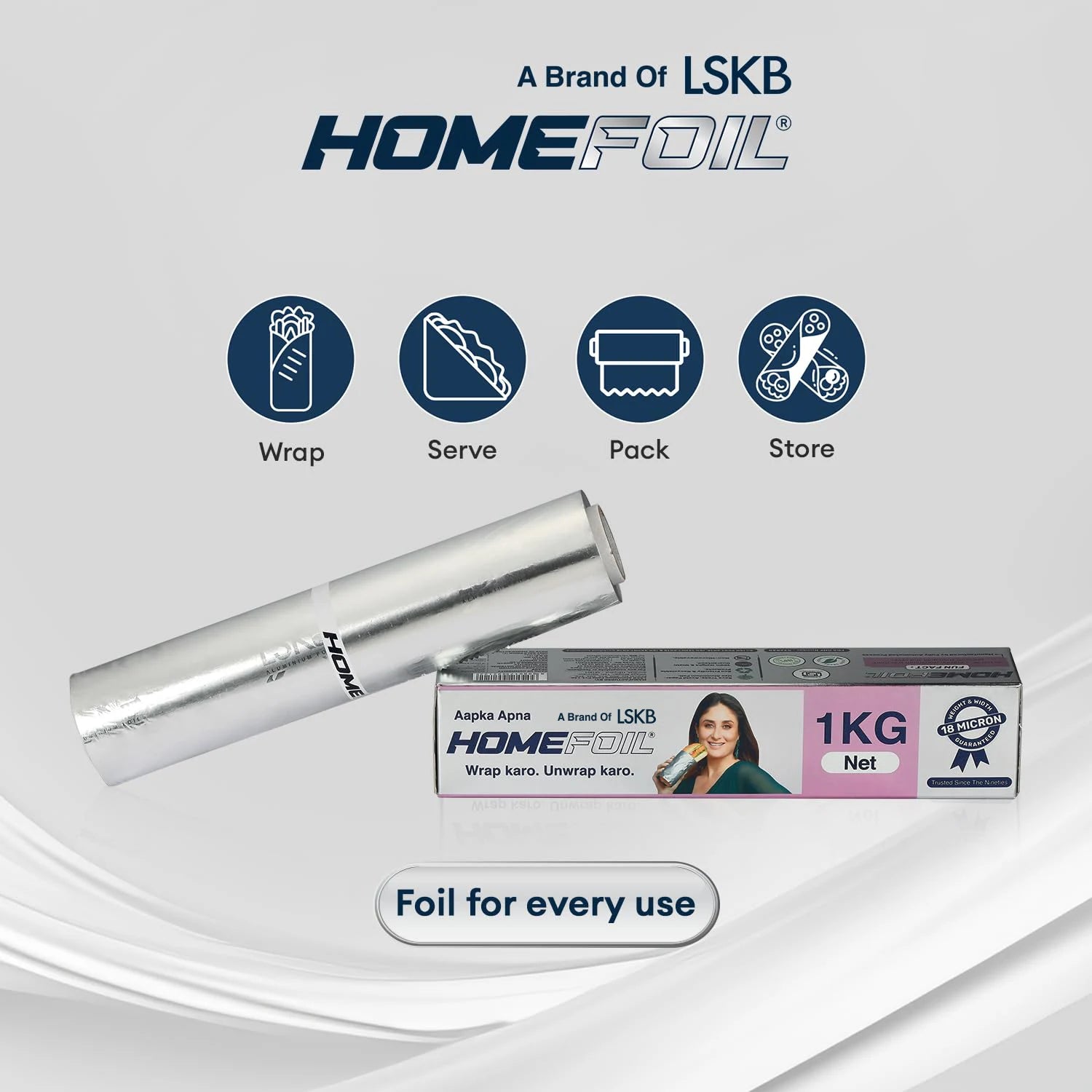 HOMEFOIL 1 Kg Net Embossed Foil