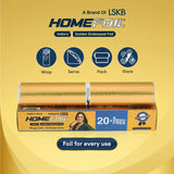 HOMEFOIL 20+ 5 Meters Free Golden Embossed Foil (Pack of 3)
