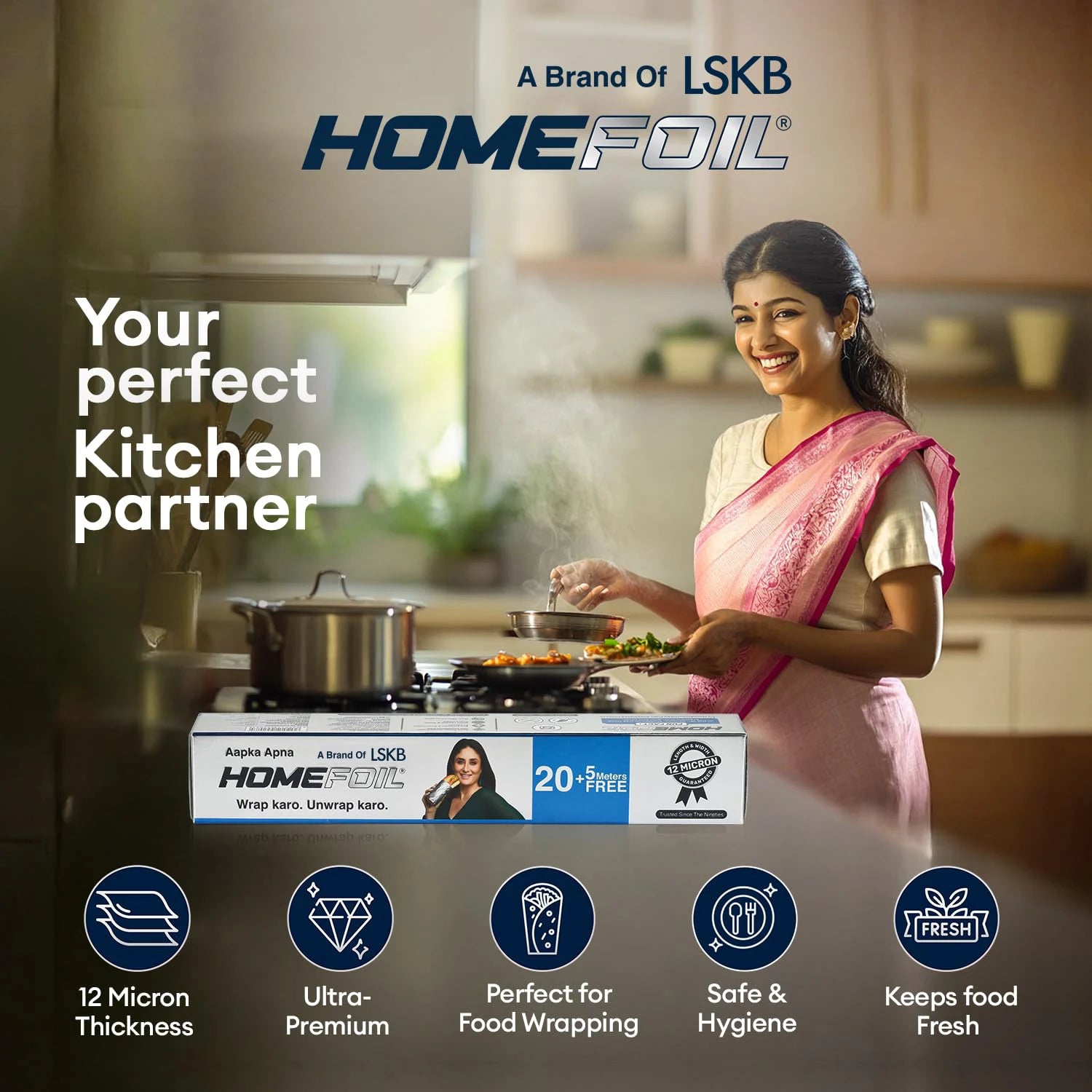 HOMEFOIL 20+ 5M Free Embossed Foil