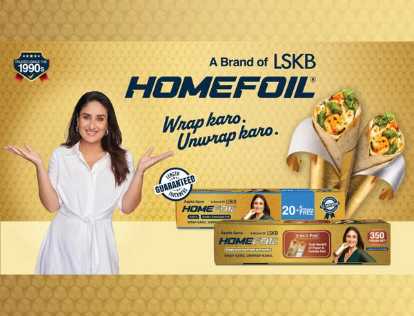 HOMEFOIL Launches Multi-Platform Campaign Featuring Kareena Kapoor Khan Highlighting Premium Food Wrapping Solutions